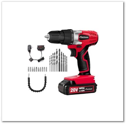 20V MAX Lithium lon Cordless Drill Set