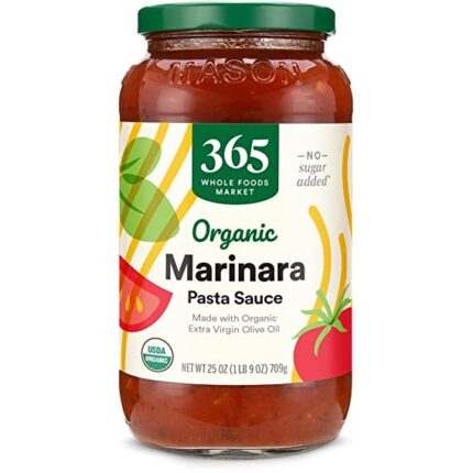 Sauce Marinara Organic, 25 Ounce